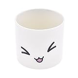 Viviseason(ビビシーズン) 植木鉢 かわいい表情 陶器 鉢植え 飾り インテリア 6つのデザイン選択可能