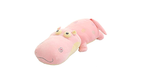 Amazon カバ枕の女の子かわいいクッションぬいぐるみギフト人形90cmピンク 抱き枕 オンライン通販