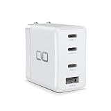 CIO LilNob Share USB PD ４ポート 65W 急速 充電器 卵サイズ GaN(窒化ガリウム)/ Type-C/USB-C/PPS/軽量 折畳式プラグ/超コンパクト iPhone12/ iPad mini/Android/Macbook Pro/iPad Pro/ノートパソコン/Switchなど対応 CIO-G65W3C1A