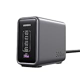 UGREEN Nexode 300W 充電器 PD3.1対応 5ポート同時急速充電 USB-Cｘ4＆USB-Aｘ1 縦式省スペース