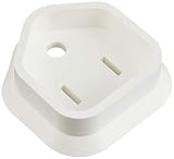 サンワサプライ プラグ安全カバー 3Pプラグ対応 ホワイト 100個入 TAP-PSC3N100