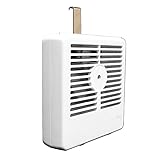 換気ファン コードレス 3段風量調節 白 16cmx16cmx4.5cm