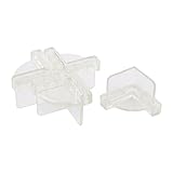 テーブルデスクセーフティコーナークッションガードカバープロテクタークリア4本