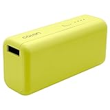 ラスタバナナ モバイルバッテリー 5000mAh Type-A Type-C 1ポート 20W PD calon ライムイエロー RLI050C20W01LY