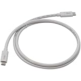 USB4 Type C ケーブル 40Gbps USB4 C⇔C PD 100W (20V/5A) 給電 最大40Gbps 充電 データ転送 ALTモード(Displayport) 4K 120Hz 対応 1m ホワイト