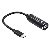 xiwai USB-C タイプ C から DC ジャック 4.8x1.7 ミリメートル入力電源ケーブルプラグ充電コードラップトップ電話 PD9V 15V 20V