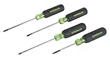 Greenlee 0153-03C Mini-Precision Screwdriver Set, 4 Piece [並行輸入品]
