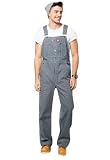 (ディッキーズ)Dickies オーバーオール 83-297 83297 HICKORY STRIPE ヒッコリー ストライプ つなぎ 作業着 (36inch)
