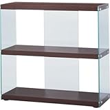 HAB-614　グラスシェルフ　ロータイプ　BR