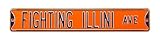 Fighting Illini Ave Street Sign