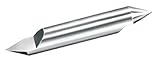 Micro 100 RTC-312-2 Right Hand Cut Double Ended Split-End 30° Included Angle Engraving Tool 1/2 Spli