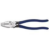 クラインツールd213 – 9 NETH 9-inch high-leverage side-cutting pliers-lineman 's bolt-thread Holding byクラインツ