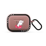 CASETiFY バウンス ケース AirPods Pro ケース(第1世代 & 第2世代) - Bunny on Cherry - マット ダスティー ローズ
