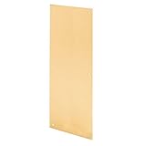 Prime-Line Products J 4634 Push Plate, 8 by 16, Brass Finished Aluminum [並行輸入品]