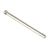 uxcell　 軸付き砥石 直径4mm　球状　ヘッド　ダイヤモンド　マウント　ポイント　5個入り