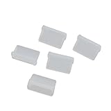 DealMuxの5pcsクリアダストプラスチックカバーのためのデジタル製品のUSB-A2