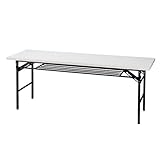 会議用テーブル KMシリーズ 1800×600 KM1860 ホワイト