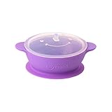 WSB251 Baby & Toddler Bowls with Lids (Purple) by Sillymann