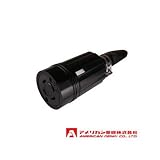 アメリカン電機 コードコネクタボディ 引掛形 (60A/接地形 3P/250V) 黒色 4624RW