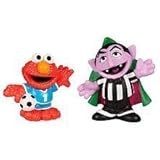Playskool Sesame Street Count Von Count & Elmo Figures 2-Pack by Hasbro [並行輸入品]