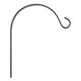 Panacea 85061 Curved Plant Bracket, Black, 6-Inch Panacea [並行輸入品]