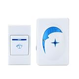 Giantree ワイヤレスドアベル自己発電屋外防水ホームセキュリティシステムアラームは、複数のレシーバをリモートコントロールできます