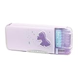 ソニック 筆箱 えんぴつチェック 両面筆入 ラメプリケ うかサポ リアナティアラ バイオレット FD-1046-V