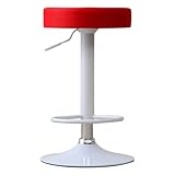 シンプル＆ポップ！メッシュクッションのカウンターチェア【-Lolipop-ロリポップ】レッド