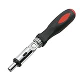 Flameer 高品質　調整可能　六角ドライバ　ラチェット用　ねじ回し　レンチ　ドライバ　1 / 4インチ　180度　　耐久性