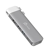 j5 create MacBook Pro/Air専用 PD対応 6in1 マルチアダプター