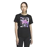 [アディダス] 半袖 ACTV グラフィック Tシャツ KQD83 レディース ブラック (JP0011)