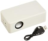 【 置くだけスピーカー 】 ミラクルサウンドボックス ホワイト MSBO-01WH