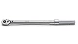 Capri Tools 31201 10-80 Foot Pound Industrial Torque Wrench, 3/8', Matte Chrome [並行輸入品]