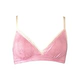 (ワコール)Wacoal (マタニティ)MATERNITY t.p.f クロッシェレース 産前産後兼用 ハーフトップ ML(PI-ピンク