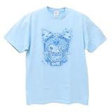 マイメロディ&クロミ x DOLLY MIX クロミ オーバーサイズTシャツ ライトブルー