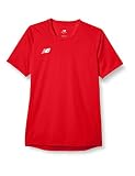 [ニューバランス] メンズ 半袖ドライTシャツ サッカー スポーツ ゲームシャツ (JMTF0486)(JMTF0488) レッド S