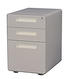 筑波産商 パステルカラーチェスト AP-CH ワゴン グレー色 BL キャスター・鍵付 -