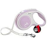 フレキシリード (flexi) 伸縮リード ニューコンフォート テープ S(15kg未満) 5m ローズ [犬用リード] 日本正規品