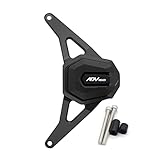 Semspeed ホンダ Hon-da adv 160 2023-5色 エンジン プロテクター エンジンカバー (ブラック)