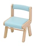 Na Kids PVCチェア KDC-1906 ブルー ネイキッズ キッズチェア 木製 ローチェア 子供椅子 ロー