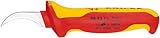 KNIPEX 98 53 13 1,000V Insulated Dismantling Knife [並行輸入品]