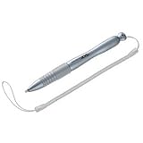 ニンテンドーDS シリーズ【3DS/3DSLL対応】のびるストラップ付タッチペン シルバー GAT-002SL