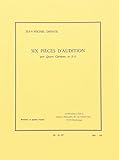 ドゥファイ: オーディションのための6つの小品/ルデュック社/4本のクラリネット