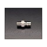 エスコ Ｒ３／８”雄ねじプラグ（中圧用／ステンレス製） EA140AG-3