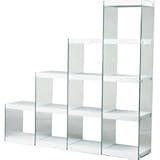 東谷 AZUMAYA ステアラック 4段 ホワイト HAB-703WH