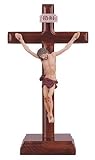 StealStreet SS-G-268 Jesus Cross Crucifixion Wood-Like Holy Religious Wall Decor 12【クリスマス】【ツリー】 [並行輸