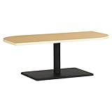 arne ローテーブル 木製 おしゃれ センターテーブル 幅120cm 高さ42cm 奥行き60cm 日本製 デザインテーブル Leaf 12060L NT×BK