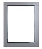 Eviva evmr412 – 24 x 30-esアバディーン24インチエスプレッソフレーム付きバスルーム壁ミラー組み合わせ 24 EVMR412-24X30-GR 1