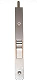 Ultra Hardware 06429 Bolt Flush, Satin Nickel, 7-1/16" [並行輸入品]