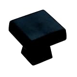 Amerock 55273BBR Blackrock Oversized Square Knob, 1-1/2-Inch, Black Bronze by Amerock